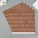 Scrapbooking paper "Umbrella" density 180 grams set 5 pcs 30.5x32 cm