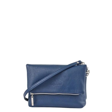 Bag Female claim, lightning, blue color