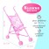 Stroller-path for dolls, plastic frame