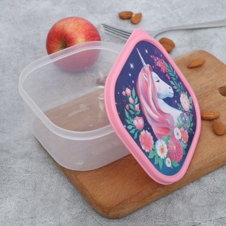 Lunch-Box Square "Unicorn", 700 ml-1