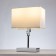 Decorative table lamp Arte Lamp Julietta A5037LT-2CC, E14, 2x40 W, 25x15x38 cm, chrome
