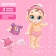 Magnetic game "Dress the doll: baby Anechka", p. 15 x 21 cm