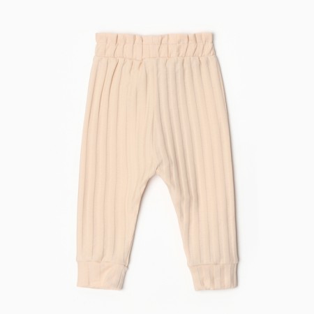 Pants children, beige color, height 74 cm-3
