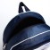Baby backpack on lightning, blue color