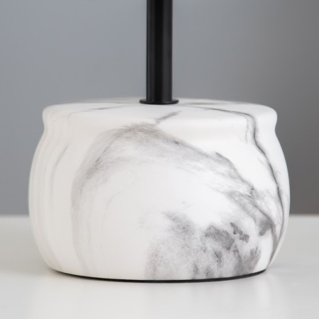 Enel table lamp E14 40W white-gray 18.5x18.5x32 cm Risalux-3