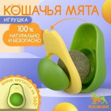 A toy for cats with cat mint 