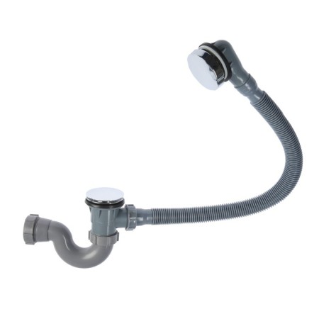 TIM BAS0270P (A) bath siphon, 1 1/2 "x40 mm, click-click, with a latch, plastic