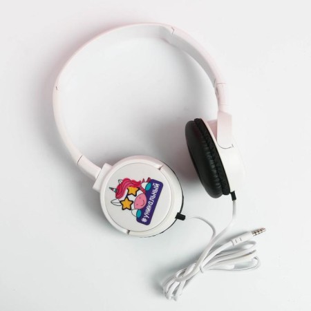 Falled headphones, "unicorn", 15.5 x 21 cm-5