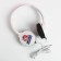 Falled headphones, "unicorn", 15.5 x 21 cm