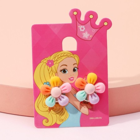 Clips children's "chosen" Flower Five Flower, Color-3