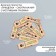 Decor for creativity Tree "clothespin - look at the world with happy eyes" set 10 pcs