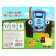 Plasticine 10 -cv 150g blue tractor