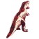 Soft toy "Tyranosaurus Skeleton", 40 cm