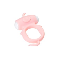 Vibrocolor on the penis A-Toys byfa Kear, silicone, d = 2 cm, pink color