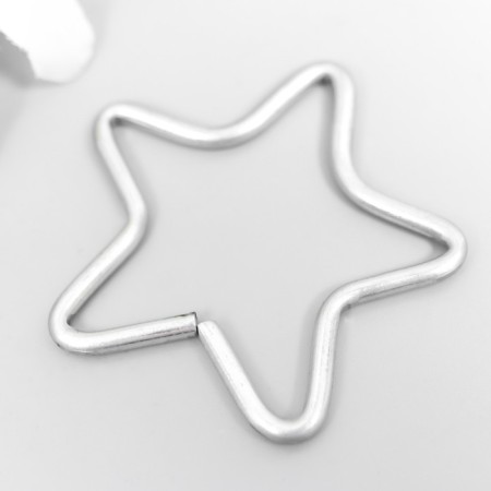Ring Metal for the manufacture of Dreams "Star" 0.28x5x5 cm-1