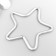 Ring Metal for the manufacture of Dreams "Star" 0.28x5x5 cm