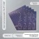 Constellation Scrapbooking Paper Density 180 grams set 5 pcs 30.5x32 cm