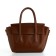 Women's bag with lightning, brown color