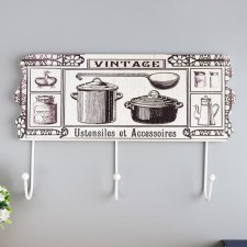 Decorative wood hooks 
