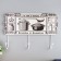 Decorative wood hooks "Vintage. Kitchen" 20x40x4.5 cm