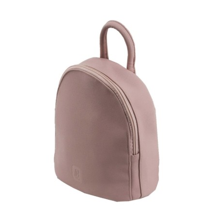 Bag-rugzak (B2829-09140) genuine leather, pink, 1x340x15 cm
