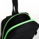Textura's backpack, external pocket, black/light green color