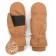 Children's mittens, size 14-15, ocher color