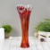 Vase "Coral" 38 cm, Red-Marganz.