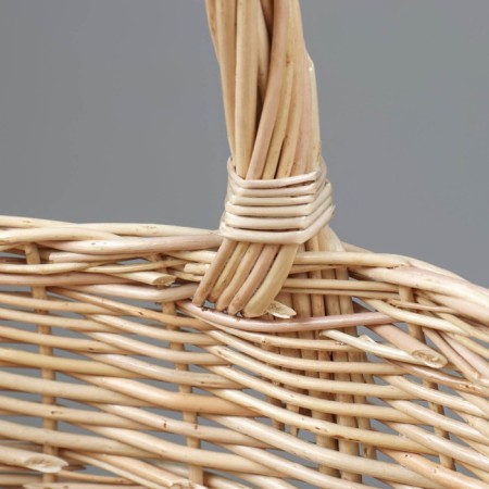 Mushroom basket, No. 4, 38 × 32 × 42 cm, 15 l, manual weaving, vine-2