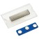 Horizontal badge 35 x 70mm, officePace, magnetic