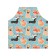 Apron of a kitchen with a “dog party” photo print, adjustable, size OS