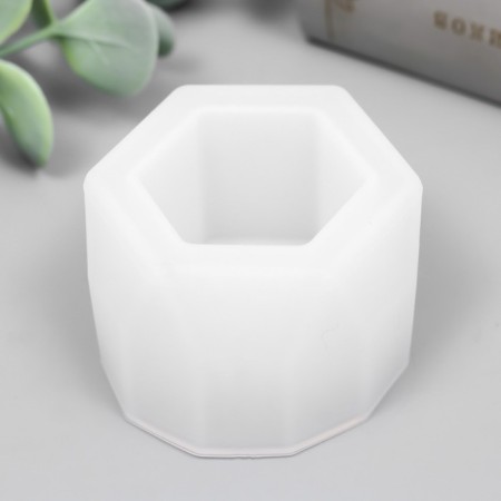 Mold Silicon "Summary Hexagon" 5.5x5.5x3.5 cm-1