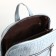 City backpack with lightning, blue color