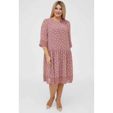 Women's dress, size 52, pink color