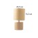 Table lamp "Lisa" 1x40W E14 Persian 13x13x24cm