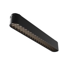 TREECH TECHNICAL TR084-1-12W4K-B, 12W, 22.2x2.6x2.9 cm, LED, 190LM, 4000K, Black color Black