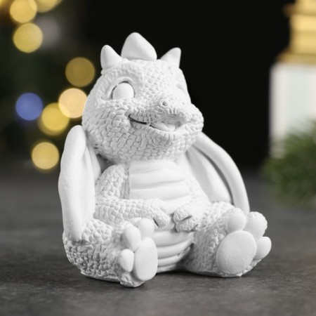 Figure for coloring "Dragon Nucker" 8x8x6cm