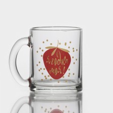 Glass mug 