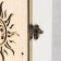 Keywater tree 6 hooks "Sun and Moon" 26.5x20.8x6.3 cm