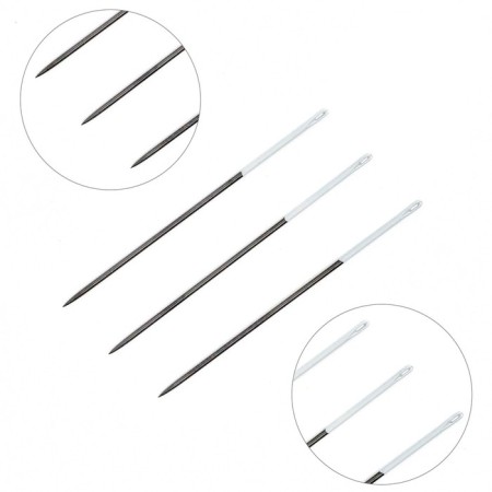 Manual needles Black Sharps, No. 7, White Ear, 20 pcs