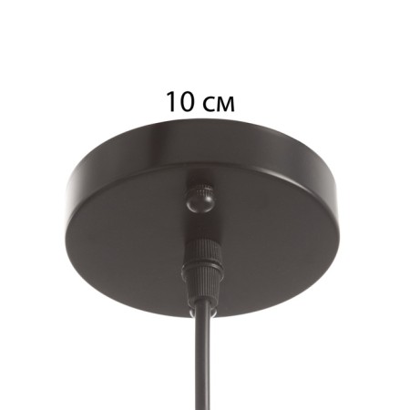 Lamp "Claud" 1x40W E27 bronze/black 19x19x25 (125) cm-4
