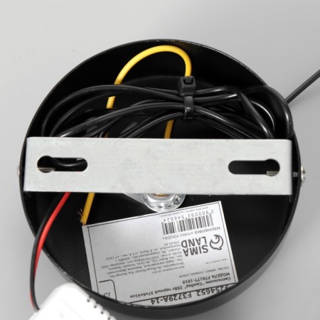 Bayerlux lamp "Samber" 35W LED Black 37x6x41cm-7