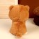 Soft toy "cat", size 21 cm, beige color