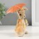 Souvenir Polystone "Meeting on Easter under an umbrella" 11x8.5x12.5 cm