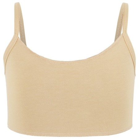 Top on thin straps Grace Dance, p. 42, beige color-1