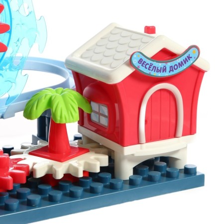 Designer developing with gears "Funny train", 33 details-6