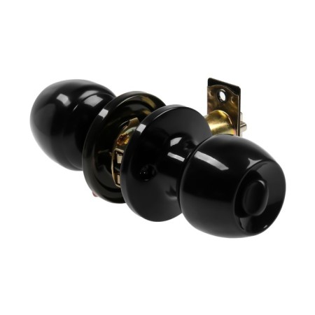 Latch 1103, with a key, glossy black color-2