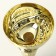 Cup 150C, award figure, gold, stand stone, 17.3 x 7 x 5 cm.