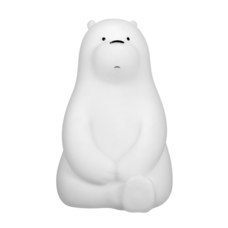 Nightlight "Bear" LED battery 3XLR white 11x8.5x14 cm-7