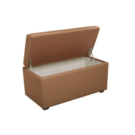 Pouf Martin 400x800x420 brown-1